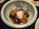 ナメコと大根おろし。
