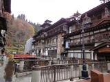 銀山温泉。
