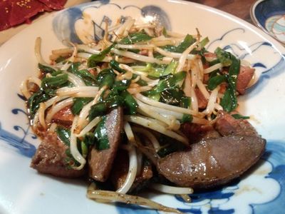 鳥せんのレバニラ。.jpg
